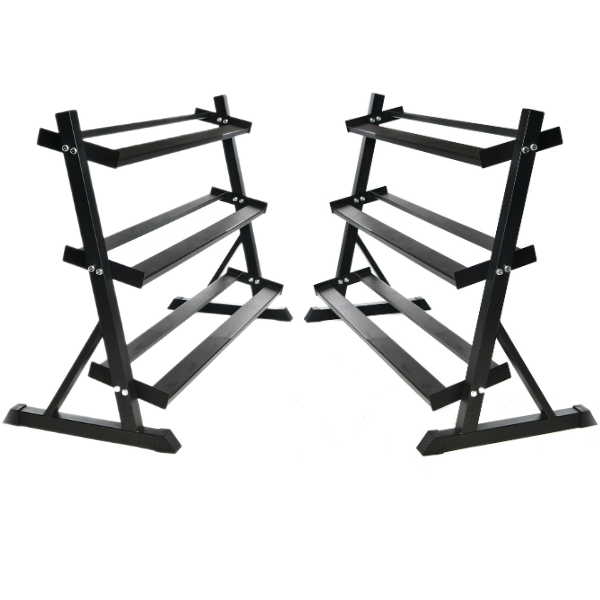 2 x Dumbbell Storage Rack for 16 pairs 2.5kg - 40kg set