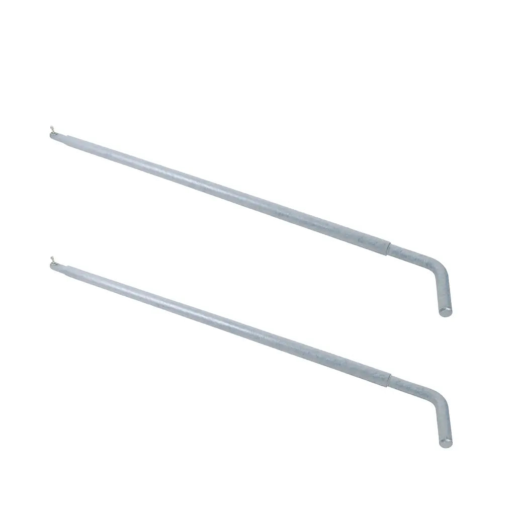 Galvanised safety bars