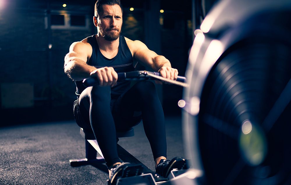 Row Machine Working Out The Seated Row Machine - A Powerful Calorie Burner