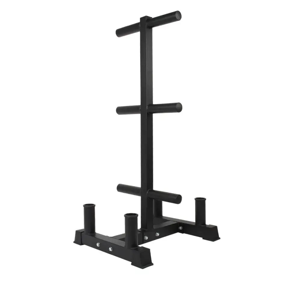 Bumper Plate Tree with 4 bar Storage