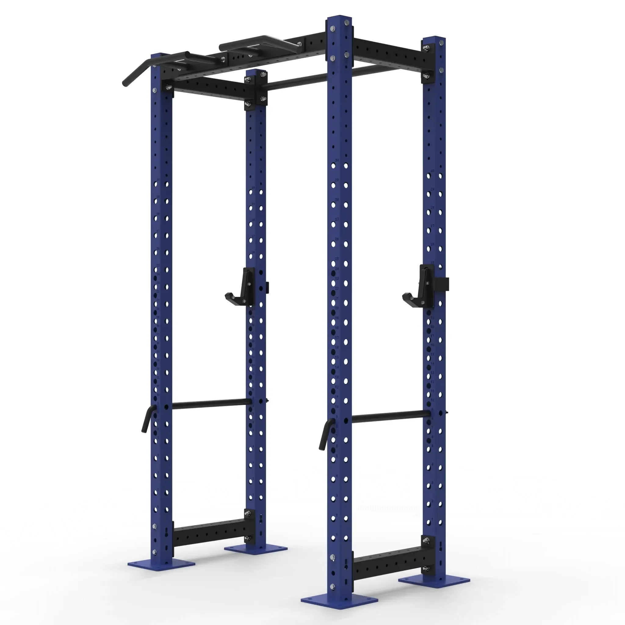 Rack Pro PRO Compact Power Rack | Space-Saving Strength Trainer - Multi-Grip / Blue