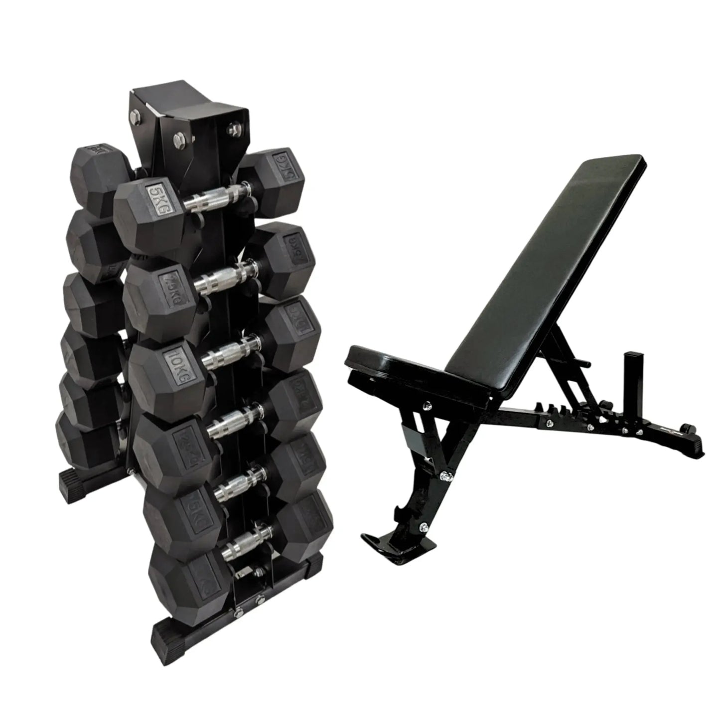 Dumbbell Tree Set and Bench Bundles