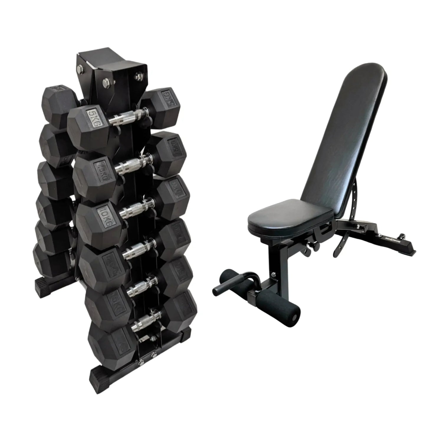 Dumbbell Tree Set and Bench Bundles