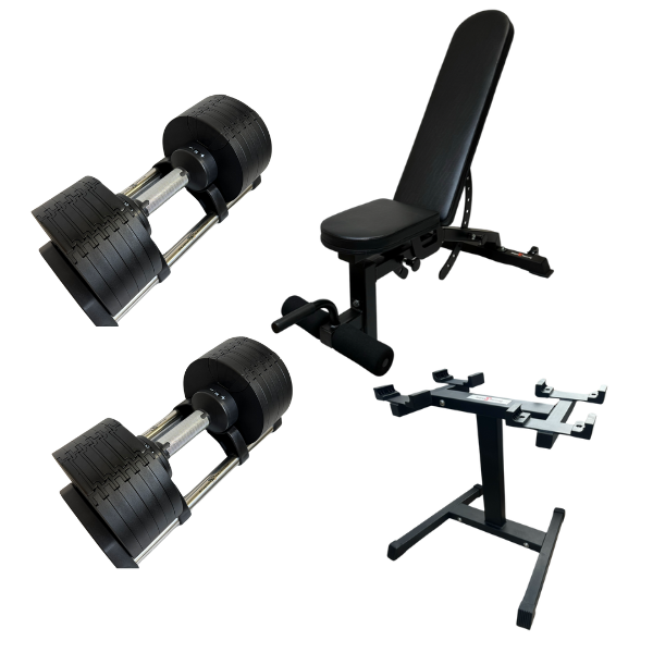 32kg Adjustable dumbbells