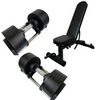 24kg Adjustable Dumbbells