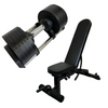 24kg Adjustable Dumbbells