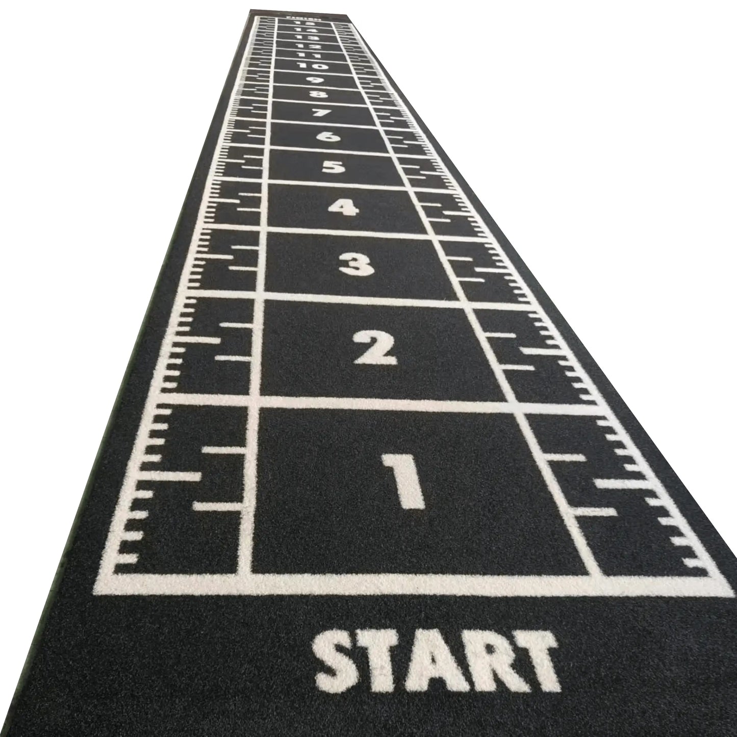 Sled Track - Distance marked and numbered