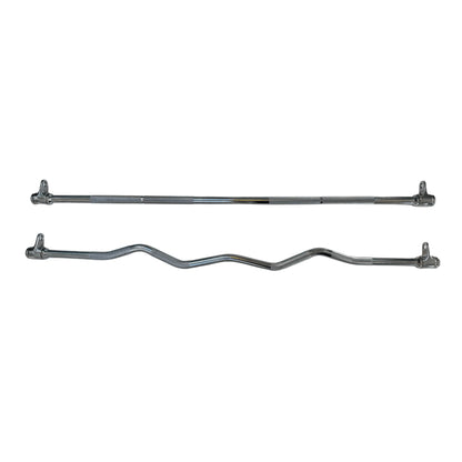 Straight & EZ Bar Dual Cable Pulley Attachments