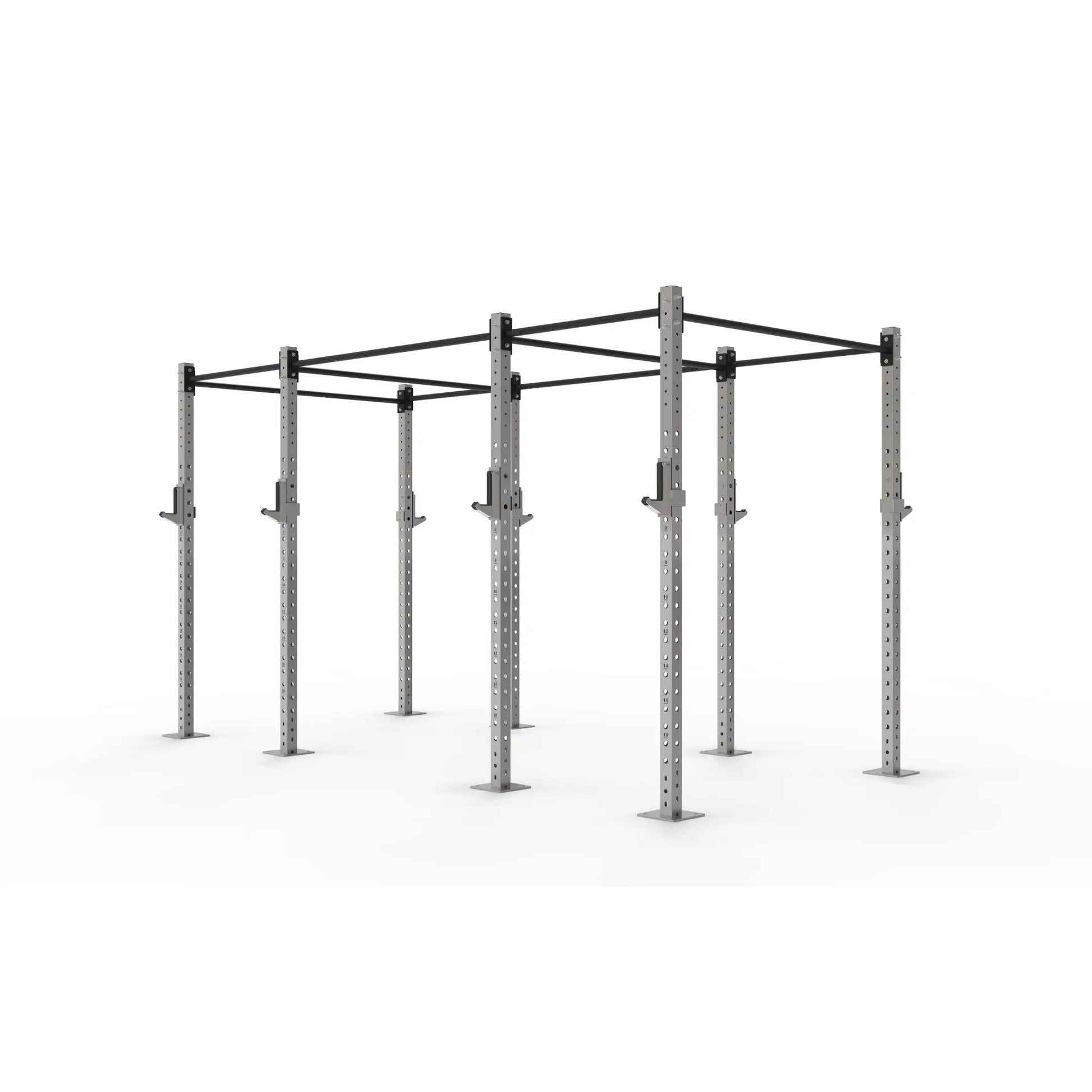 4B Free Standing Stainless Steel gym Rack