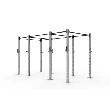 4B Free Standing Stainless Steel gym Rack