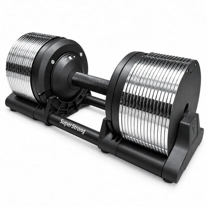 Adjustable Dumbbells – 32kg & 40kg | Black or Chrome | 1kg increments - (Pair)