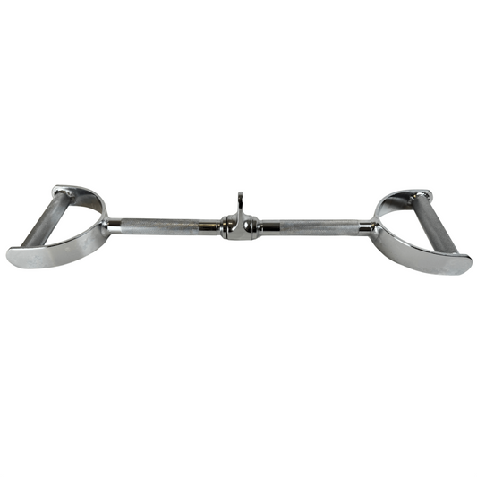 D grip lat bar on a white background. 