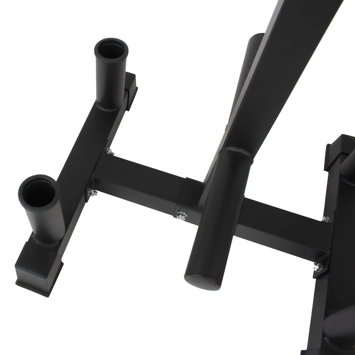 Bumper Plate Tree with 4 bar Storage