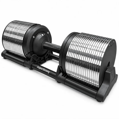 Adjustable Dumbbells – 32kg & 40kg | Black or Chrome | 1kg increments - (Pair)