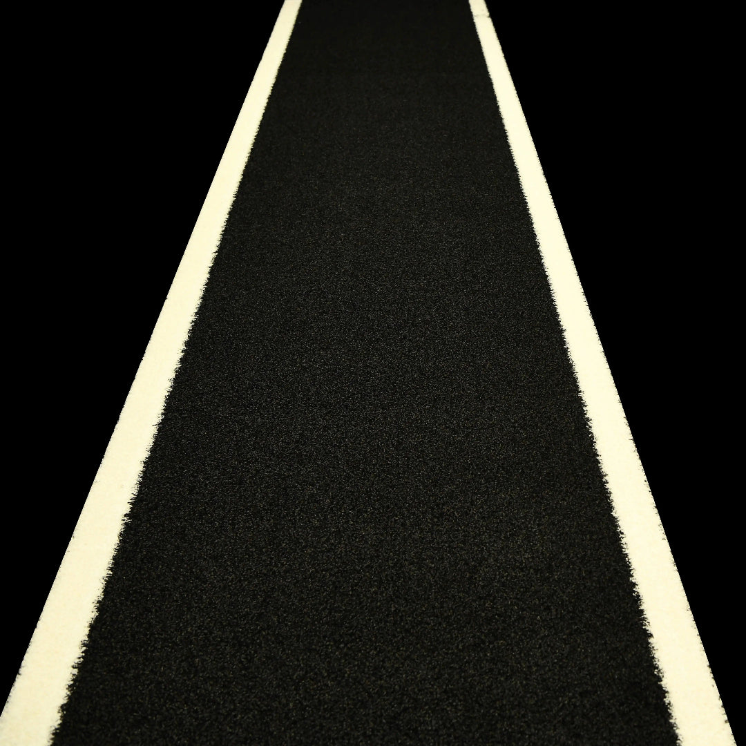 black sled track