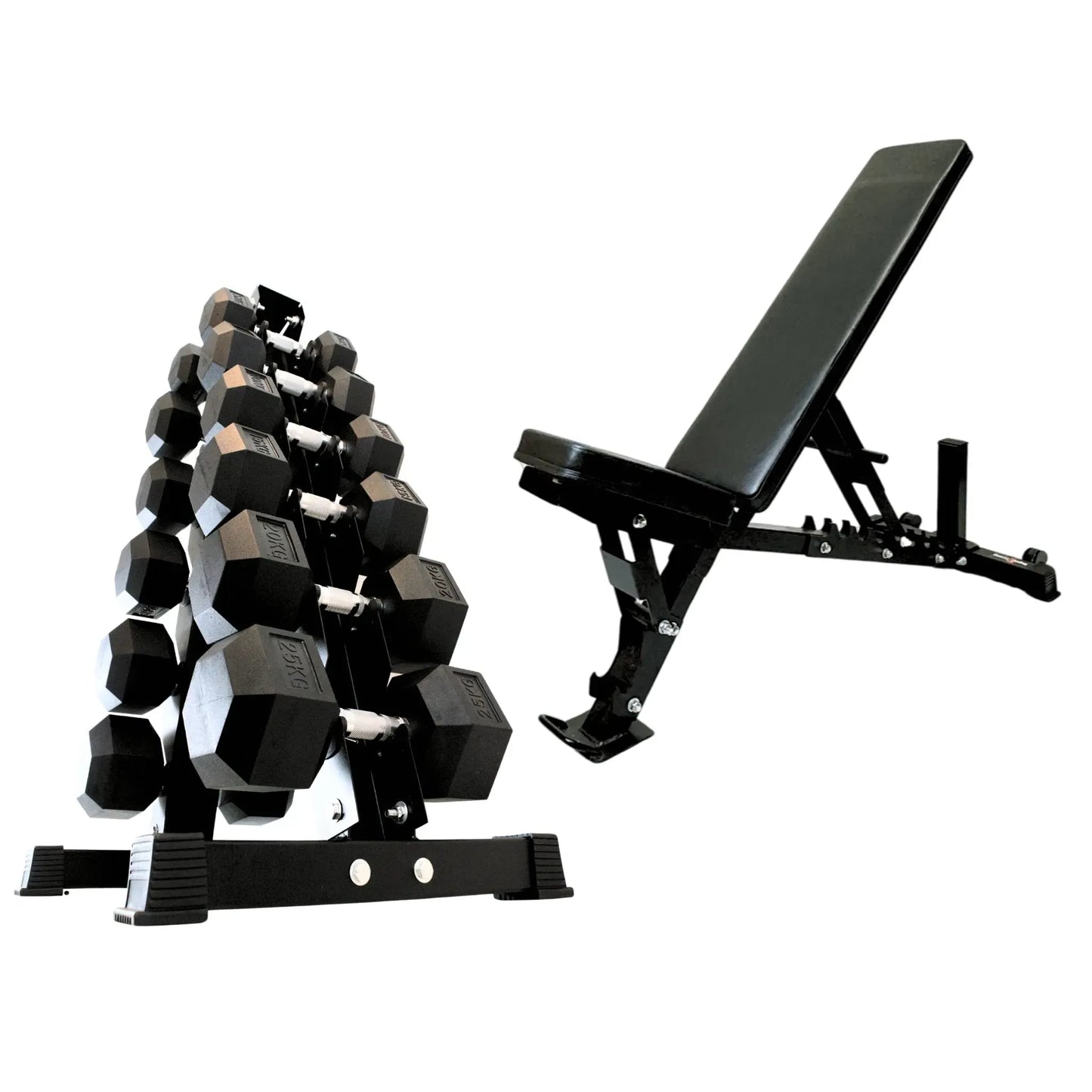 Dumbbell Tree Set and Bench Bundles