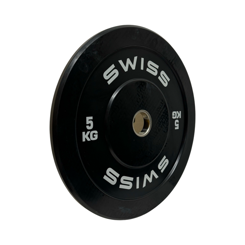 Black Bumper Plates - Swiss