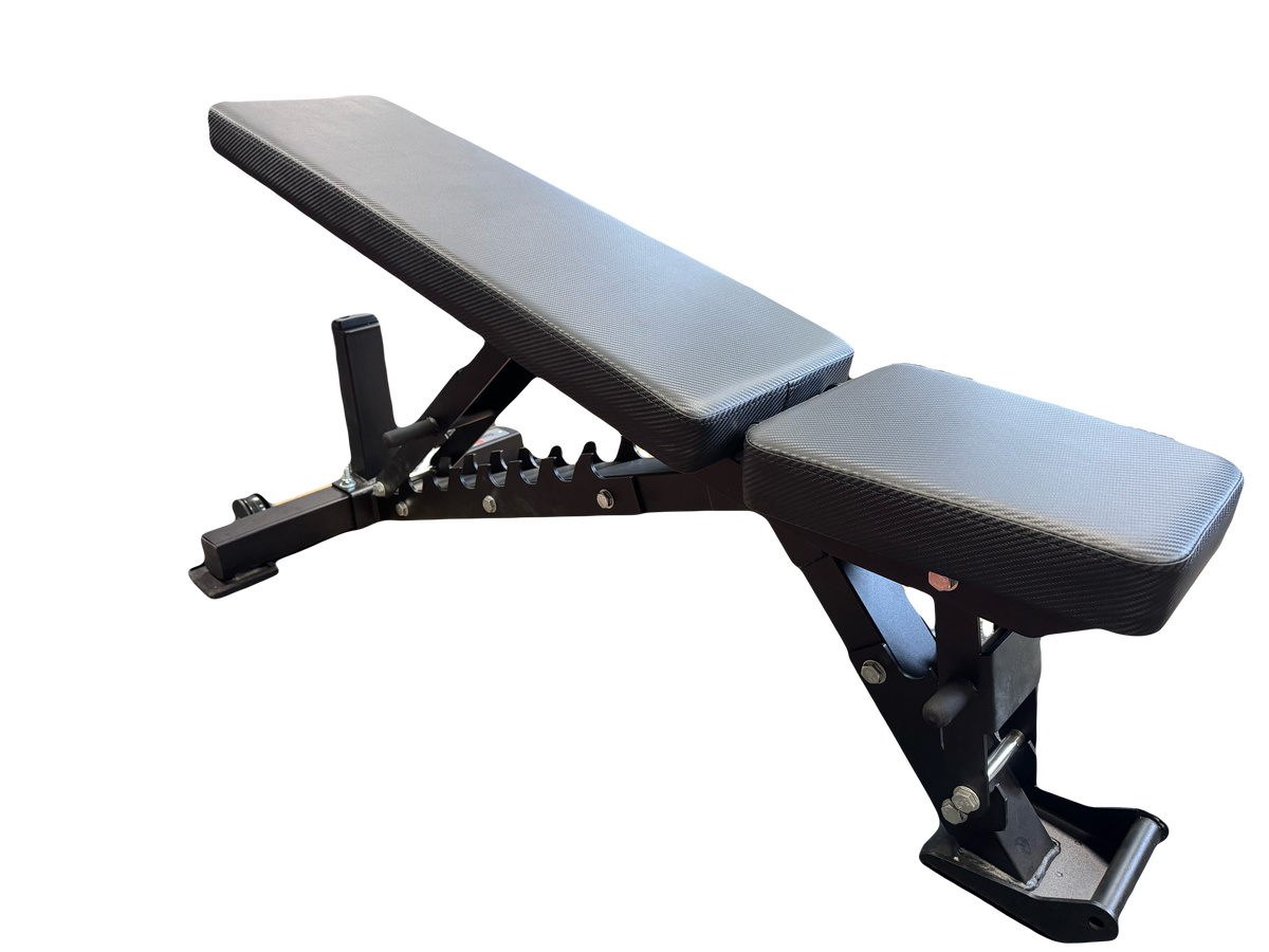 heavy duty steel adjustable weight bench