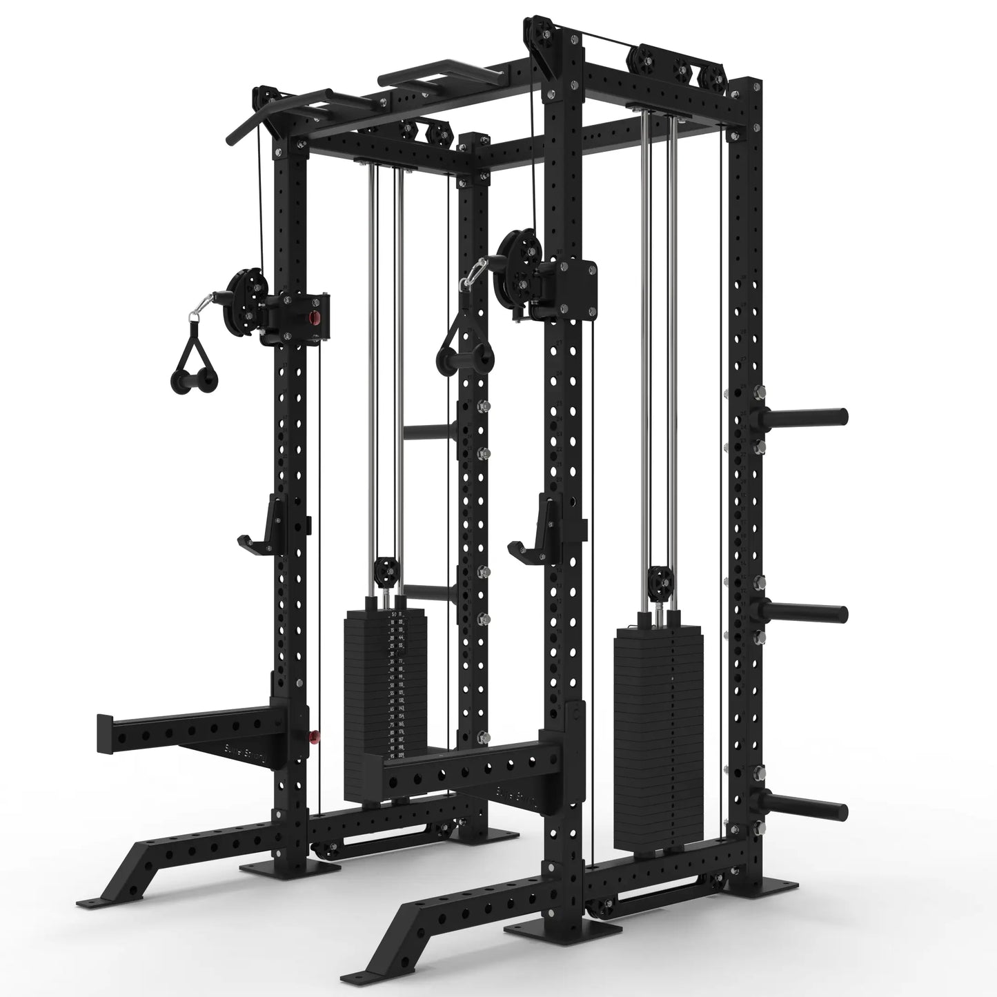 PRO Half Rack with Cables - 2 x 120kg Stacks