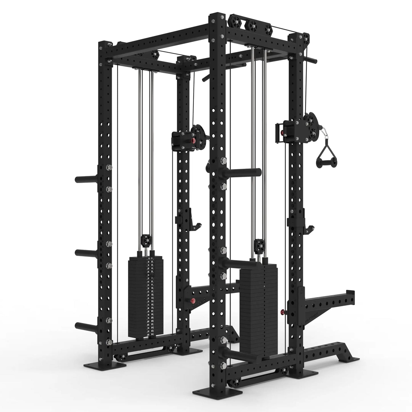 PRO Half Rack with Cables - 2 x 120kg Stacks