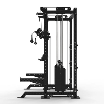 PRO Half Rack with Cables - 2 x 120kg Stacks