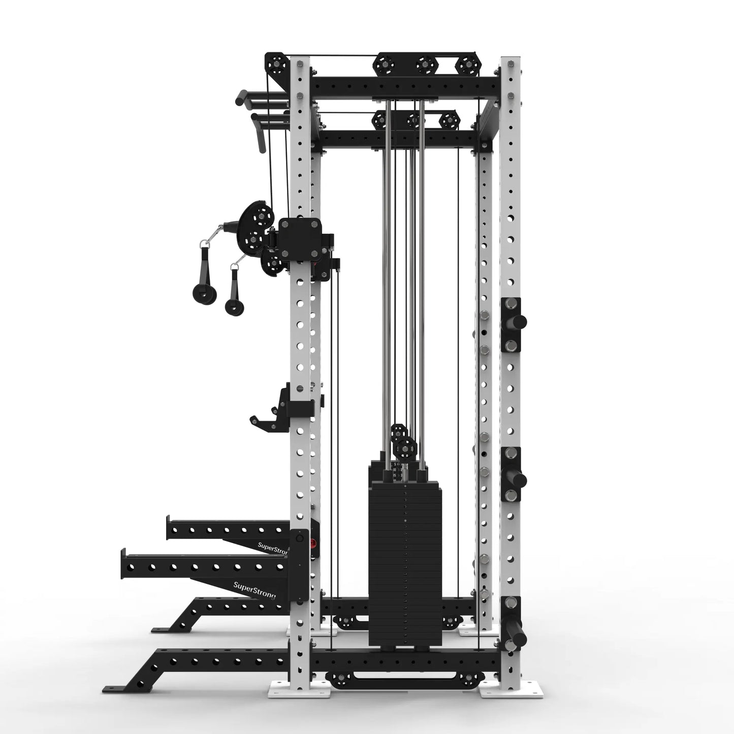 PRO Half Rack with Cables - 2 x 120kg Stacks