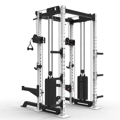 PRO Half Rack with Cables - 2 x 120kg Stacks