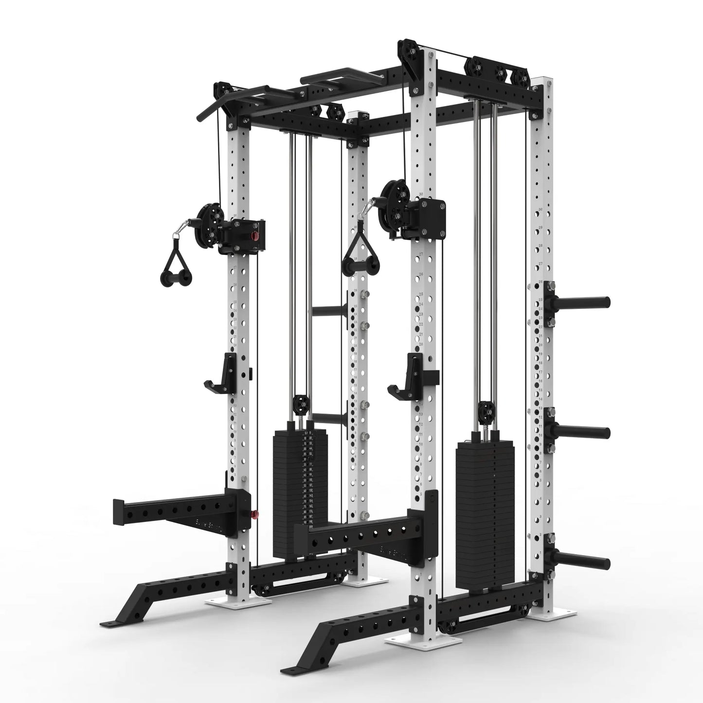 PRO Half Rack with Cables - 2 x 120kg Stacks