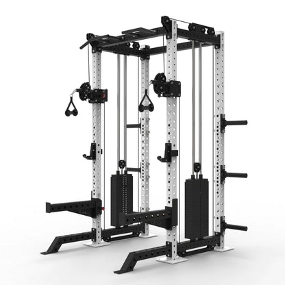PRO Half Rack with Cables - 2 x 120kg Stacks