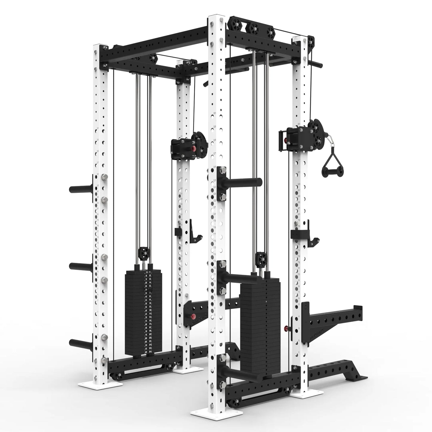 PRO Half Rack with Cables - 2 x 120kg Stacks
