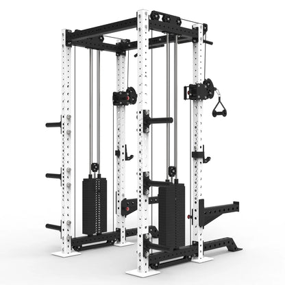 PRO Half Rack with Cables - 2 x 120kg Stacks