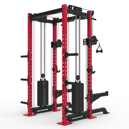 PRO Half Rack with Cables - 2 x 120kg Stacks