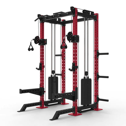 PRO Half Rack with Cables - 2 x 120kg Stacks