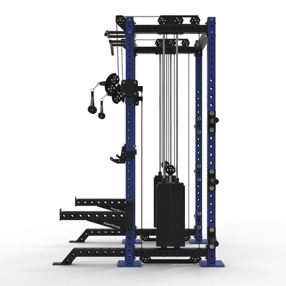 PRO Half Rack with Cables - 2 x 120kg Stacks