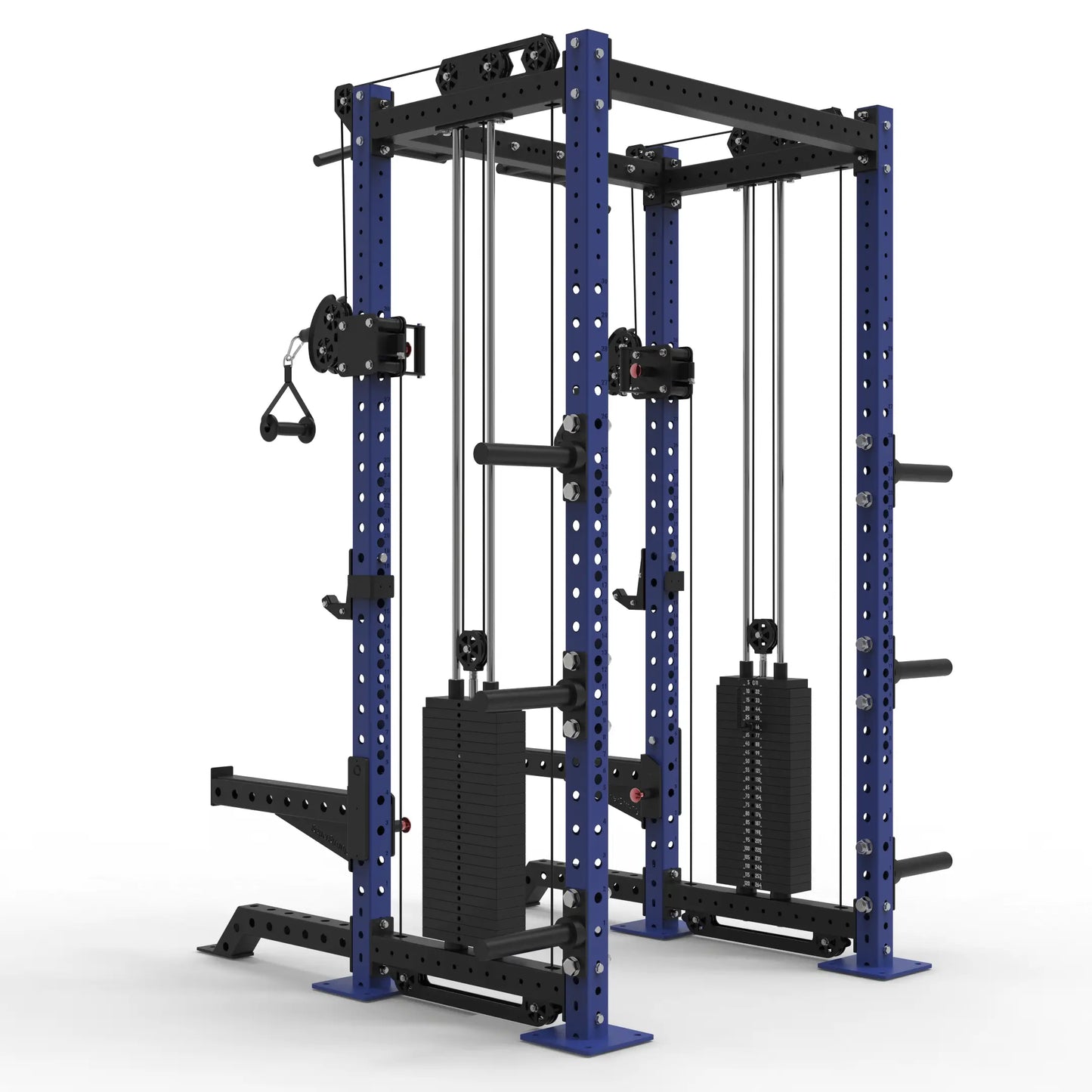 PRO Half Rack with Cables - 2 x 120kg Stacks