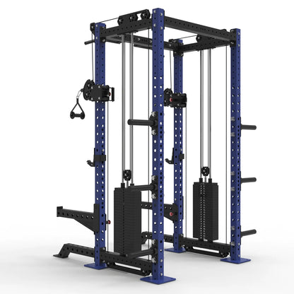 PRO Half Rack with Cables - 2 x 120kg Stacks
