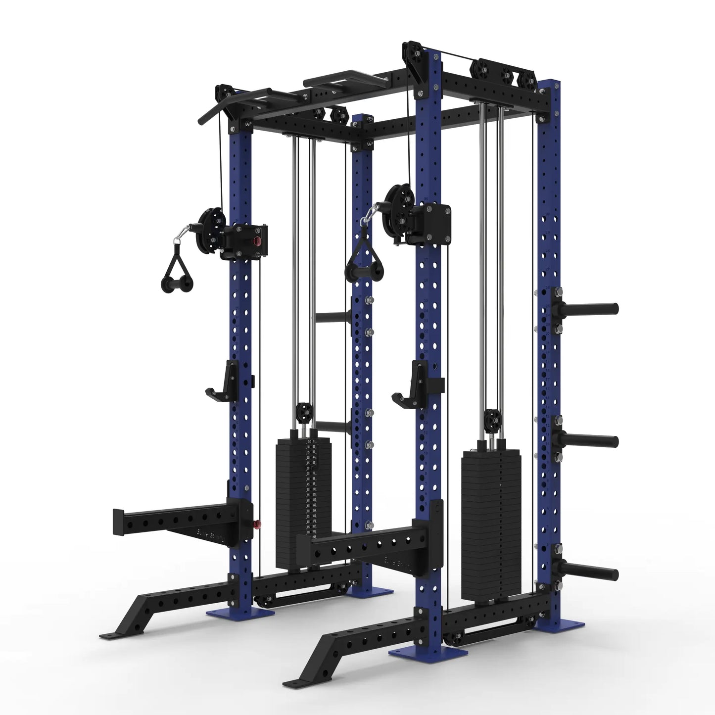PRO Half Rack with Cables - 2 x 120kg Stacks