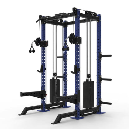 PRO Half Rack with Cables - 2 x 120kg Stacks