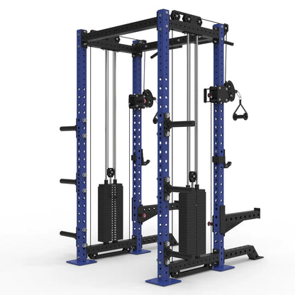 PRO Half Rack with Cables - 2 x 120kg Stacks