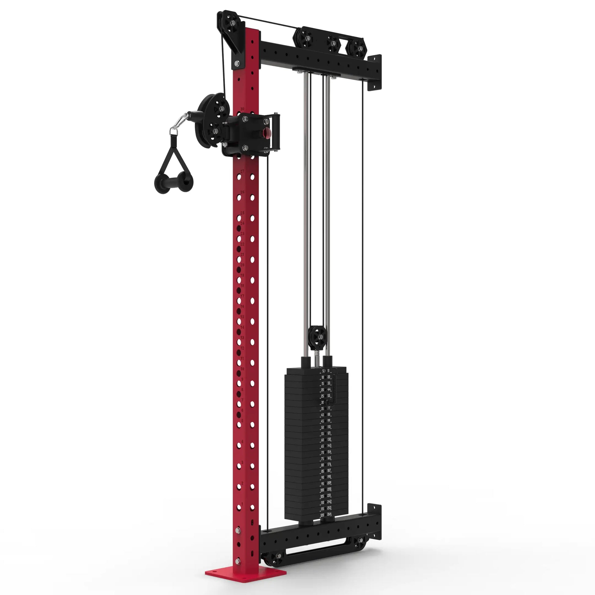 Lower Cable Stack 120kg Cable Stack – Modular Pulley System for Racks/Rigs & Walls ...