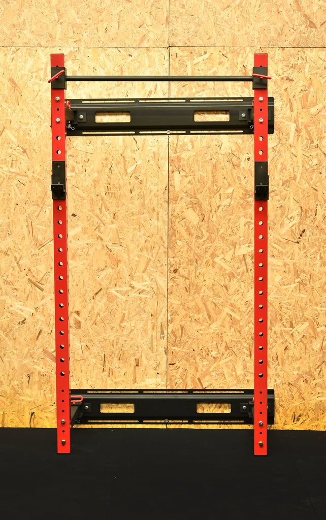 Foldable Squat Rack with Pull Up Bar