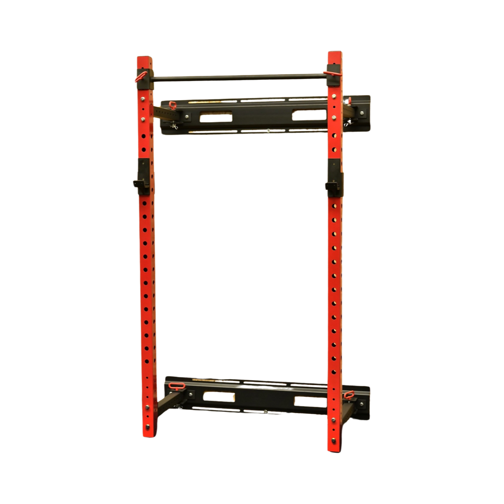 Foldable Squat Rack with Pull Up Bar