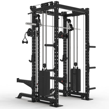 PRO Smith Rack with Cables - 2 x 120kg Stacks