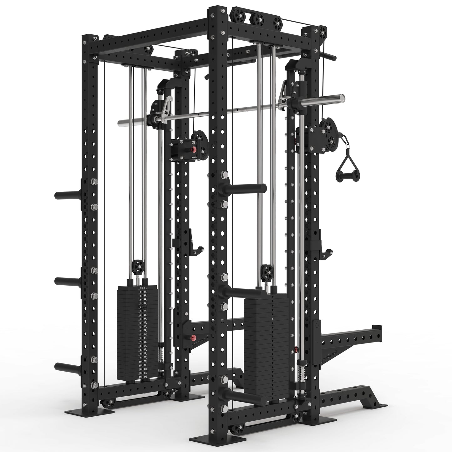 PRO Smith Rack with Cables - 2 x 120kg Stacks