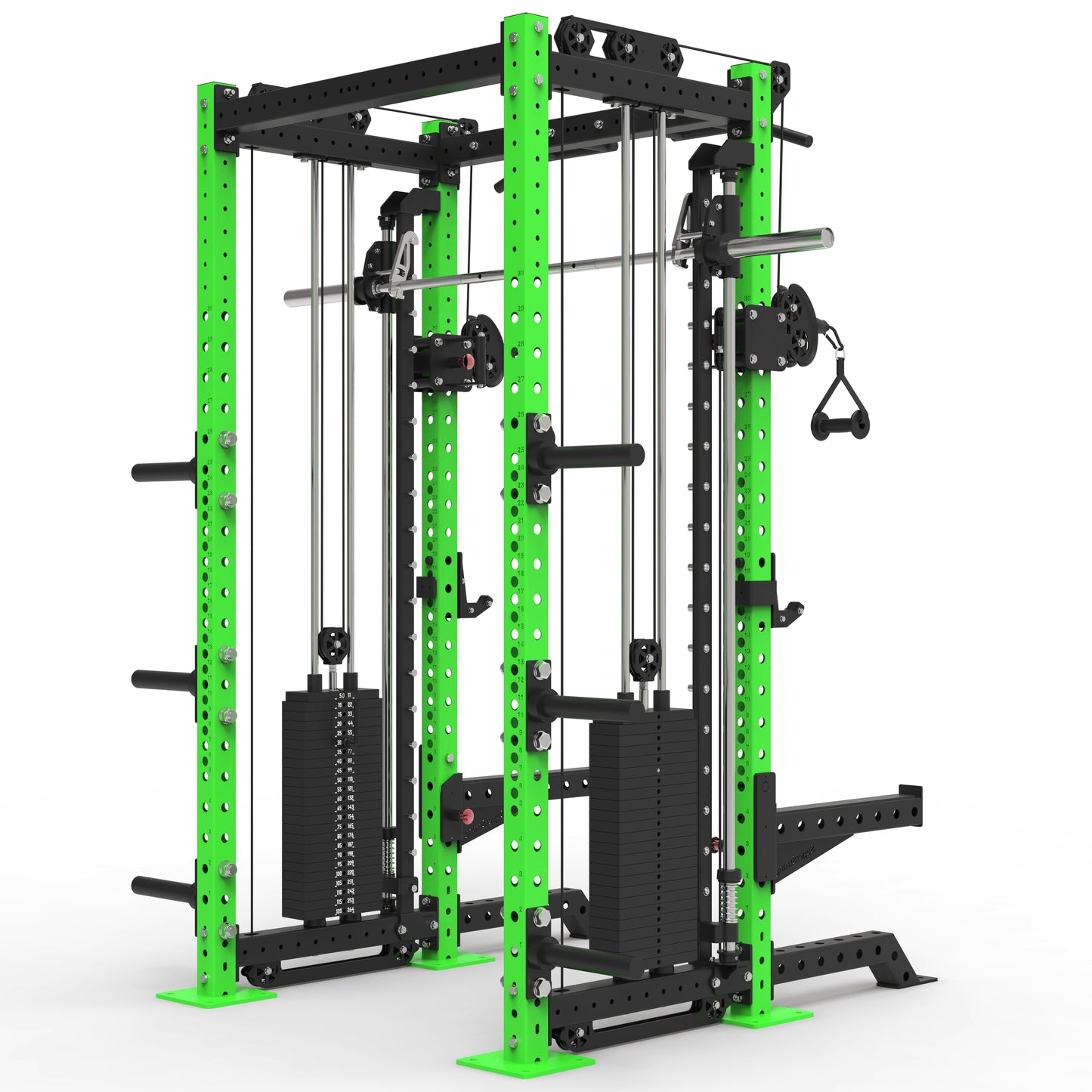 PRO Smith Rack with Cables - 2 x 120kg Stacks