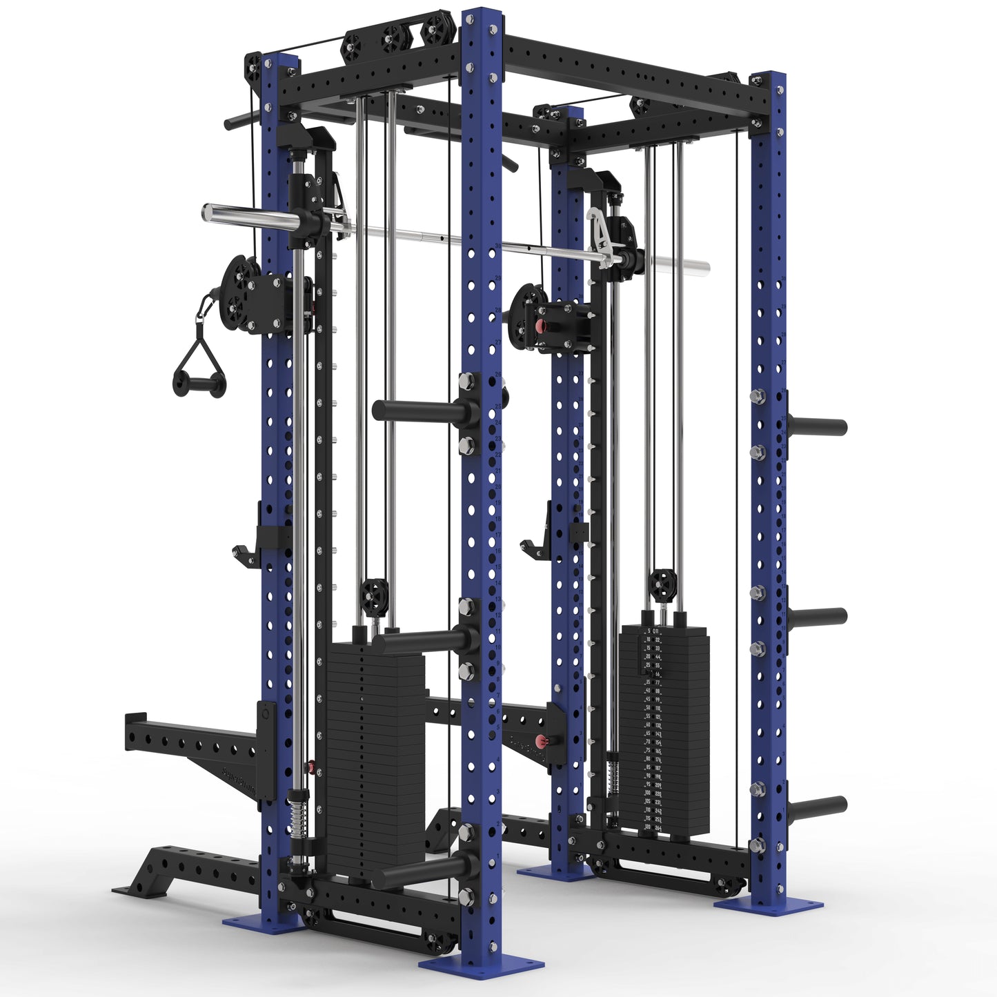 PRO Smith Rack with Cables - 2 x 120kg Stacks