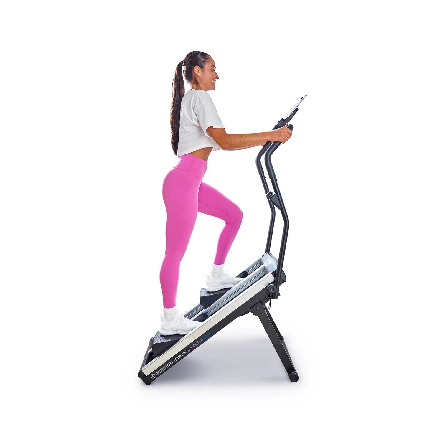 Image of women on echelon stair climber