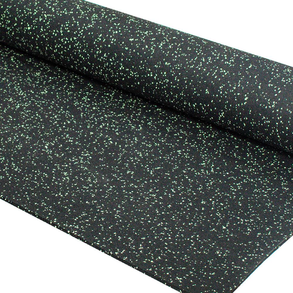 Rubber Gym Flooring Roll with Coloured Flecks