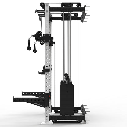 PRO Wall Mounted Rack with Cables - 2 x 120kg Stacks