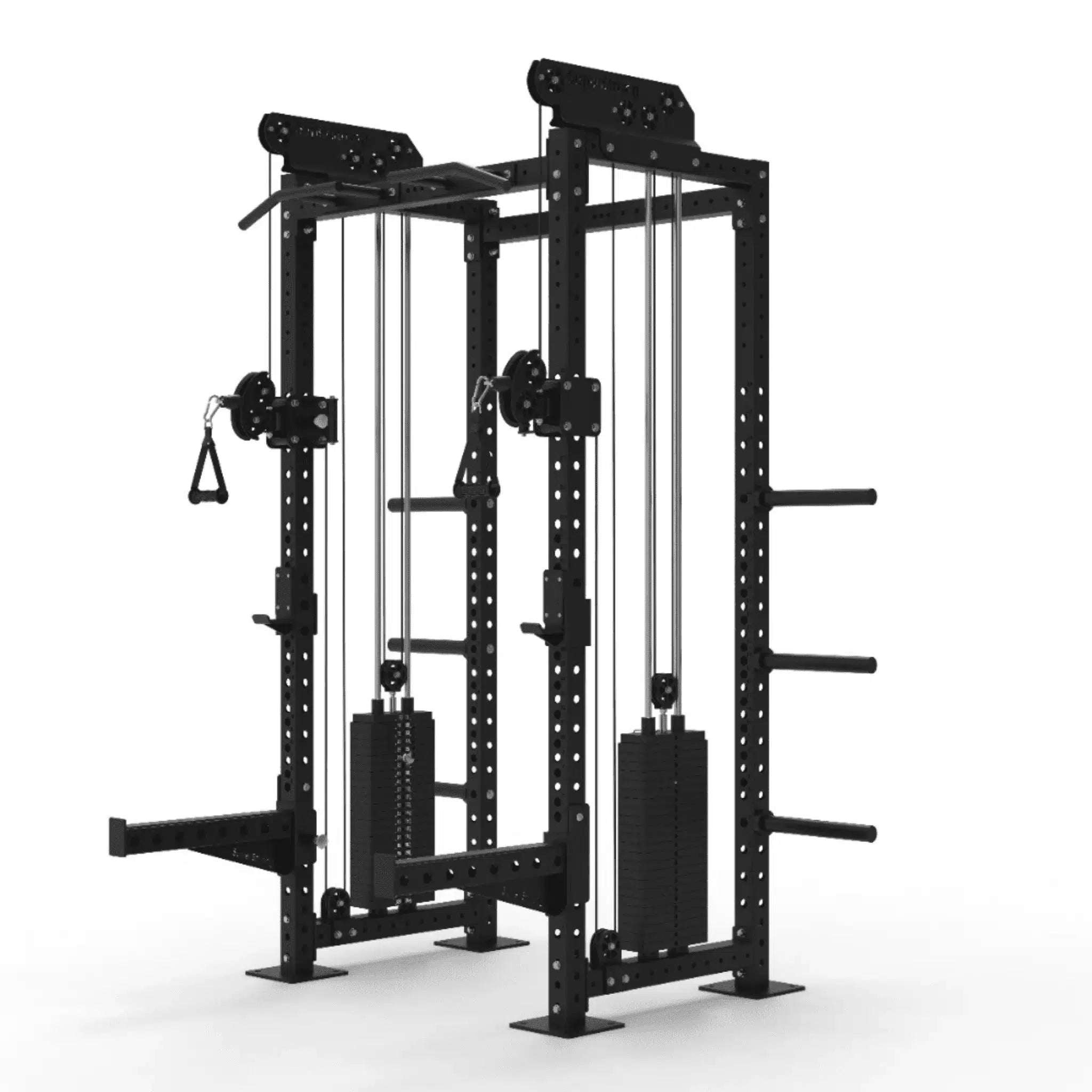 Half Rack Cabling Examples PRO Cable Half Rack | 2 x 120kg Stacks | Commercial Equipment
